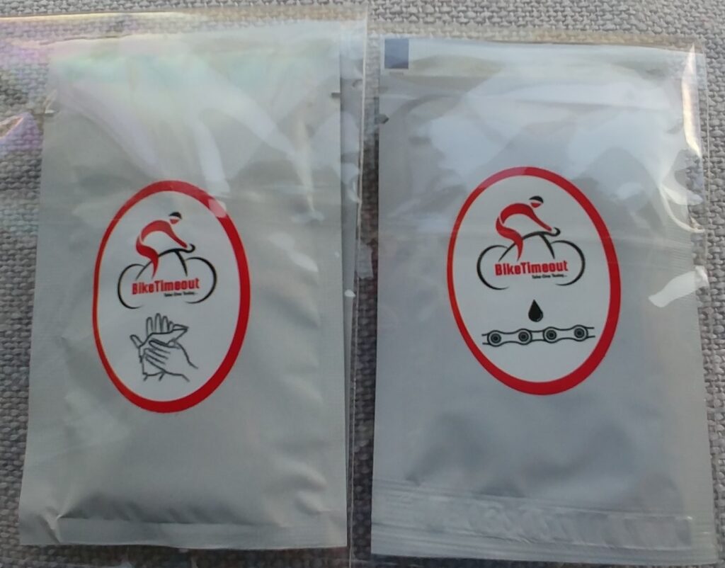 4Chain & 4Hands Bicycle Chain Clean&Lube Wipes + Hands Cleaning Wipes